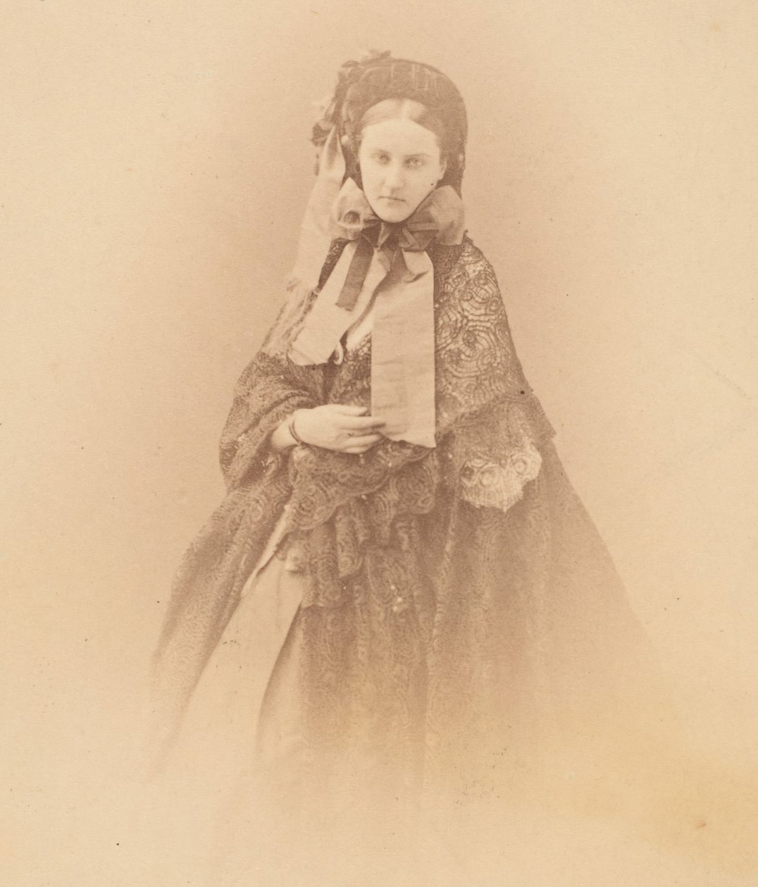 Le chapeau à brides, 1860s da Pierre Louis Pierson
