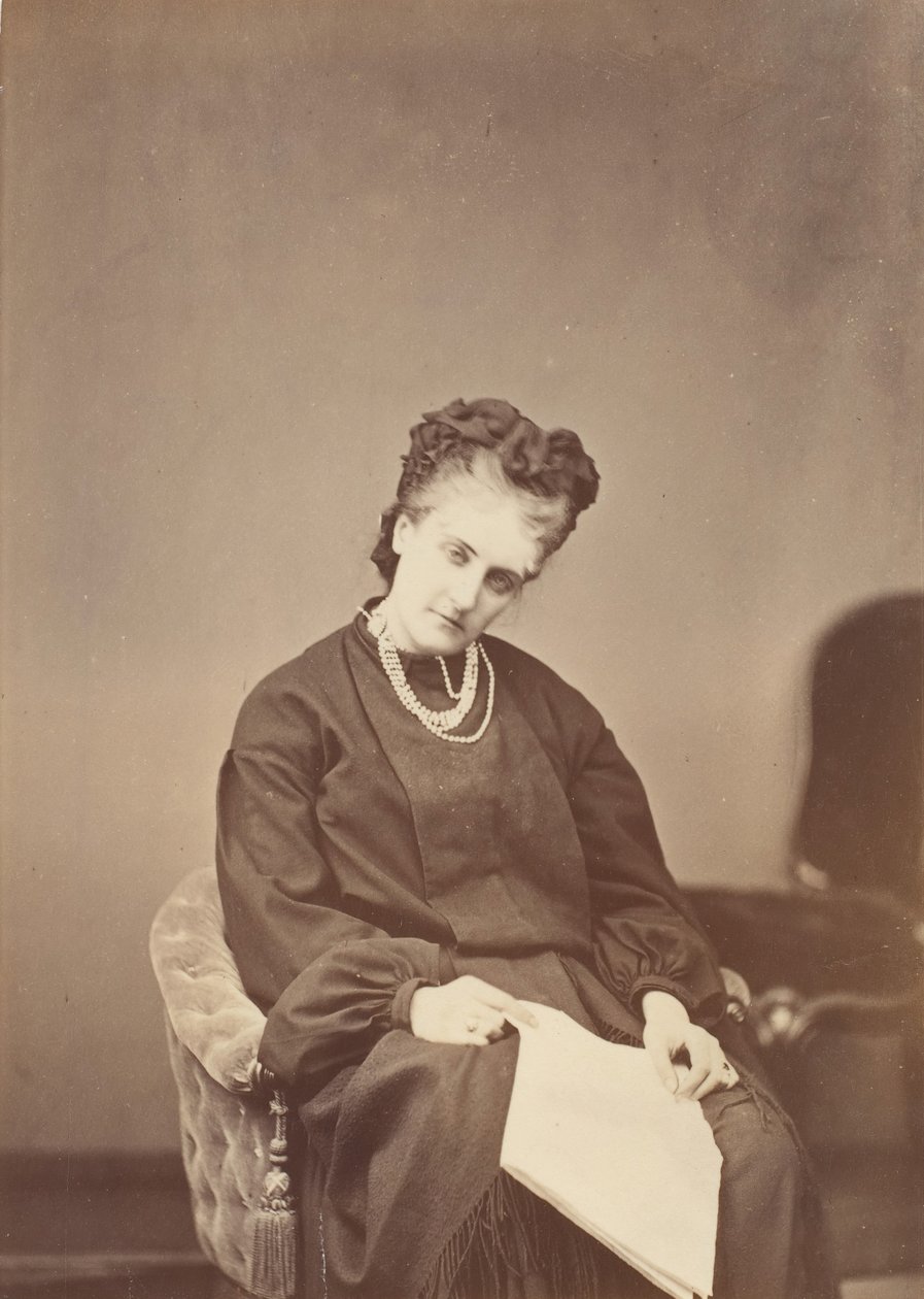Sèriè à la Ristori, 1860s da Pierre Louis Pierson