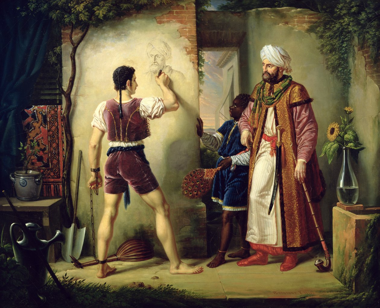 Fra Filippo Lippi (c.1406-69) 1819 da Pierre Nolasque Bergeret