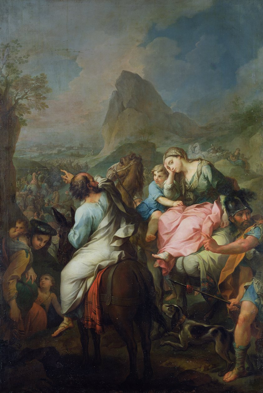 Cattività degli Israeliti, 1733 da Pierre Parrocel