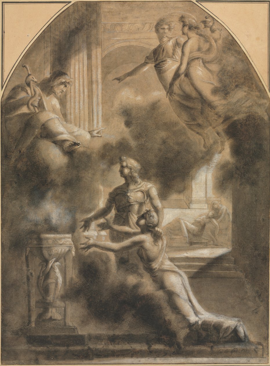 Scena mitologica da Pierre Paul Prud