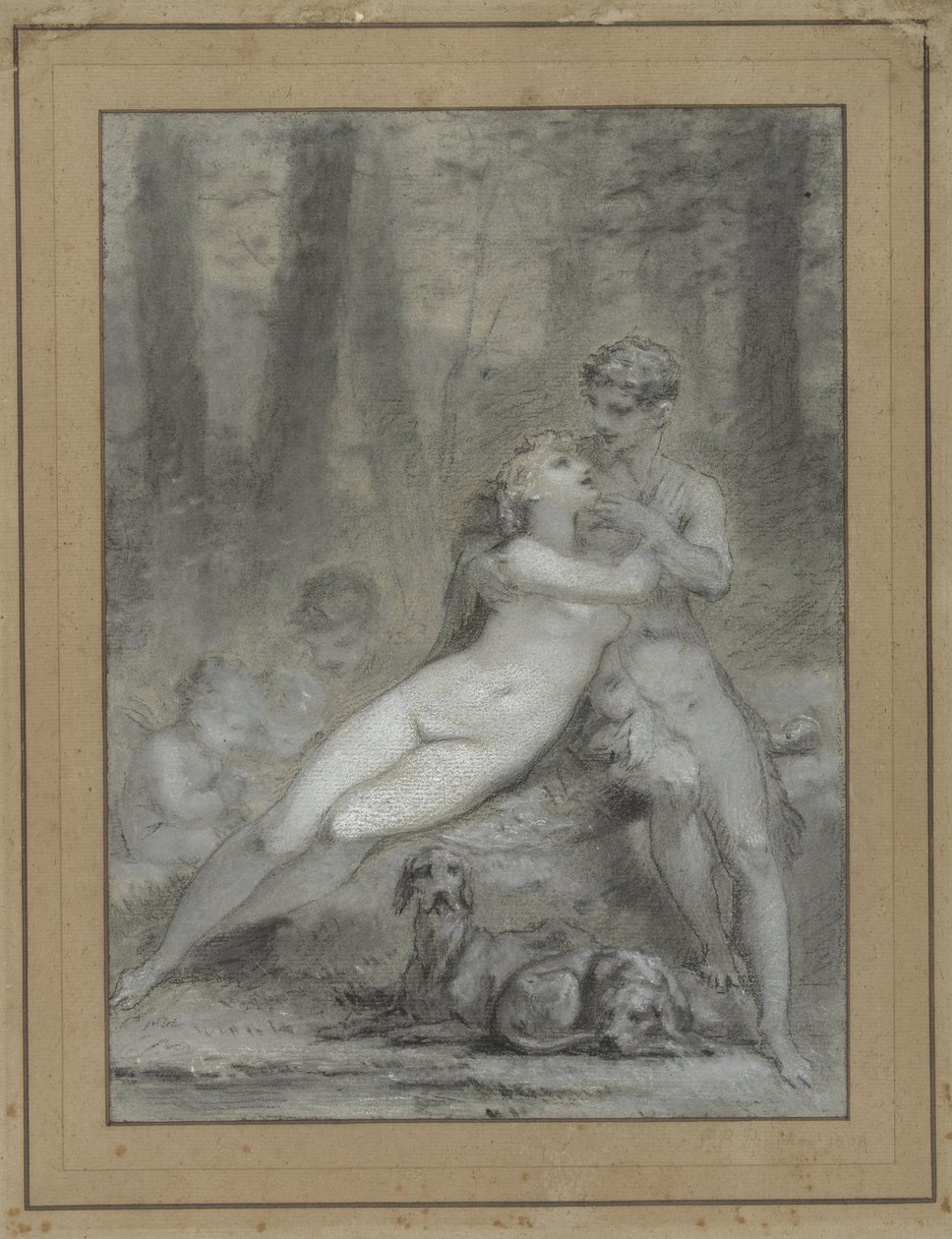 Venere e Adone da Pierre Prud