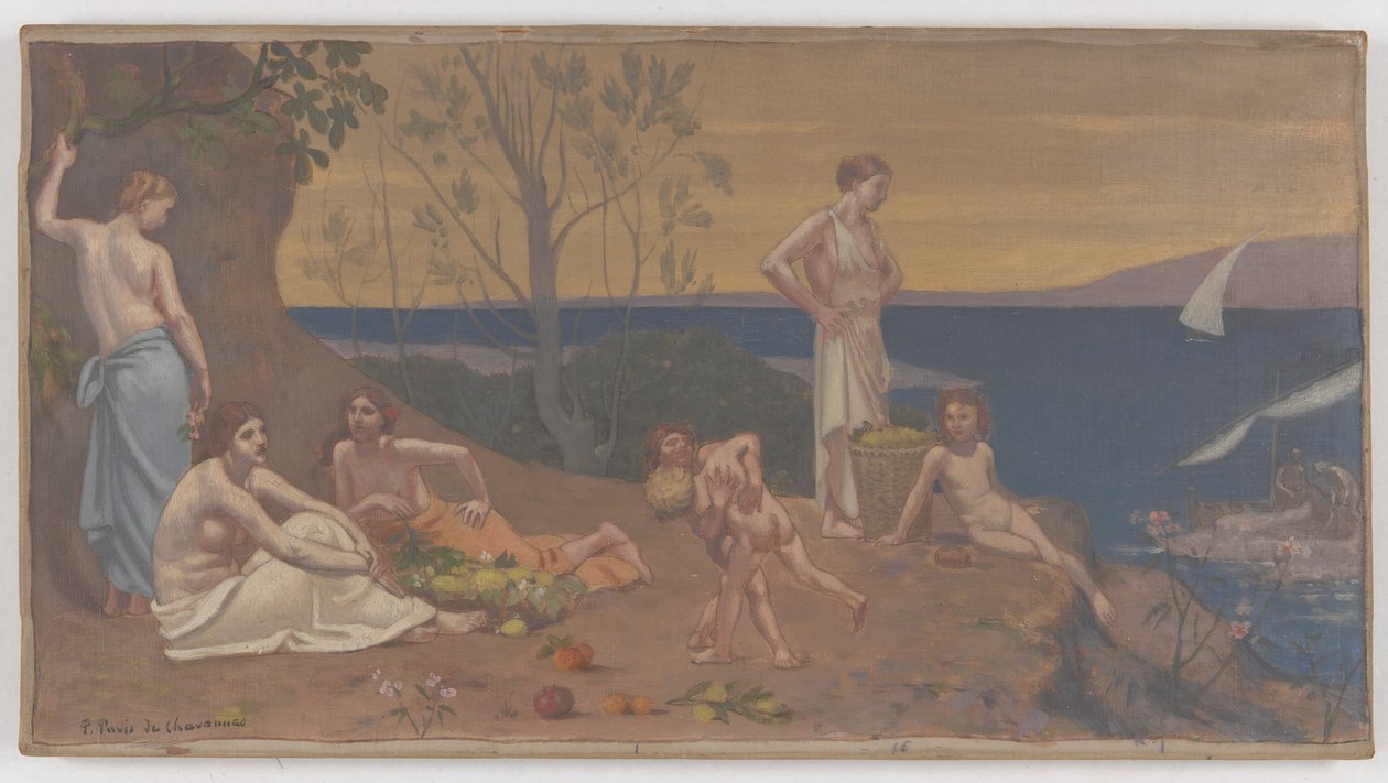 Doux Pays (Terra piacevole) da Pierre Puvis de Chavannes