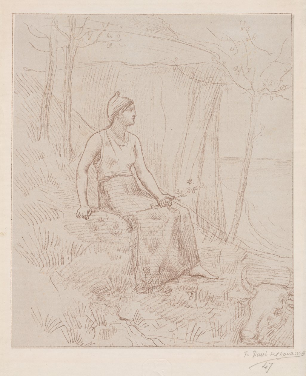 Normandia da Pierre Puvis de Chavannes