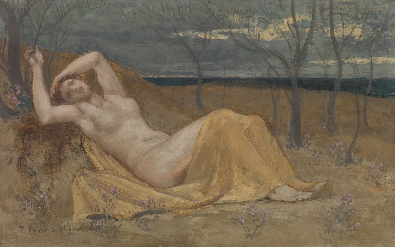 Tamaris, ca. 1886-87 da Pierre Puvis de Chavannes