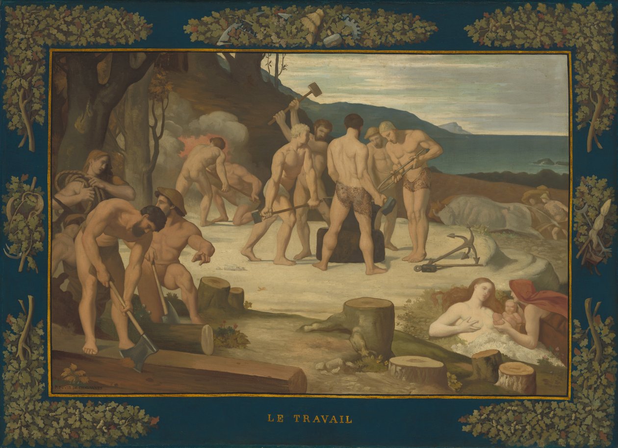 Lavoro da Pierre Puvis de Chavannes