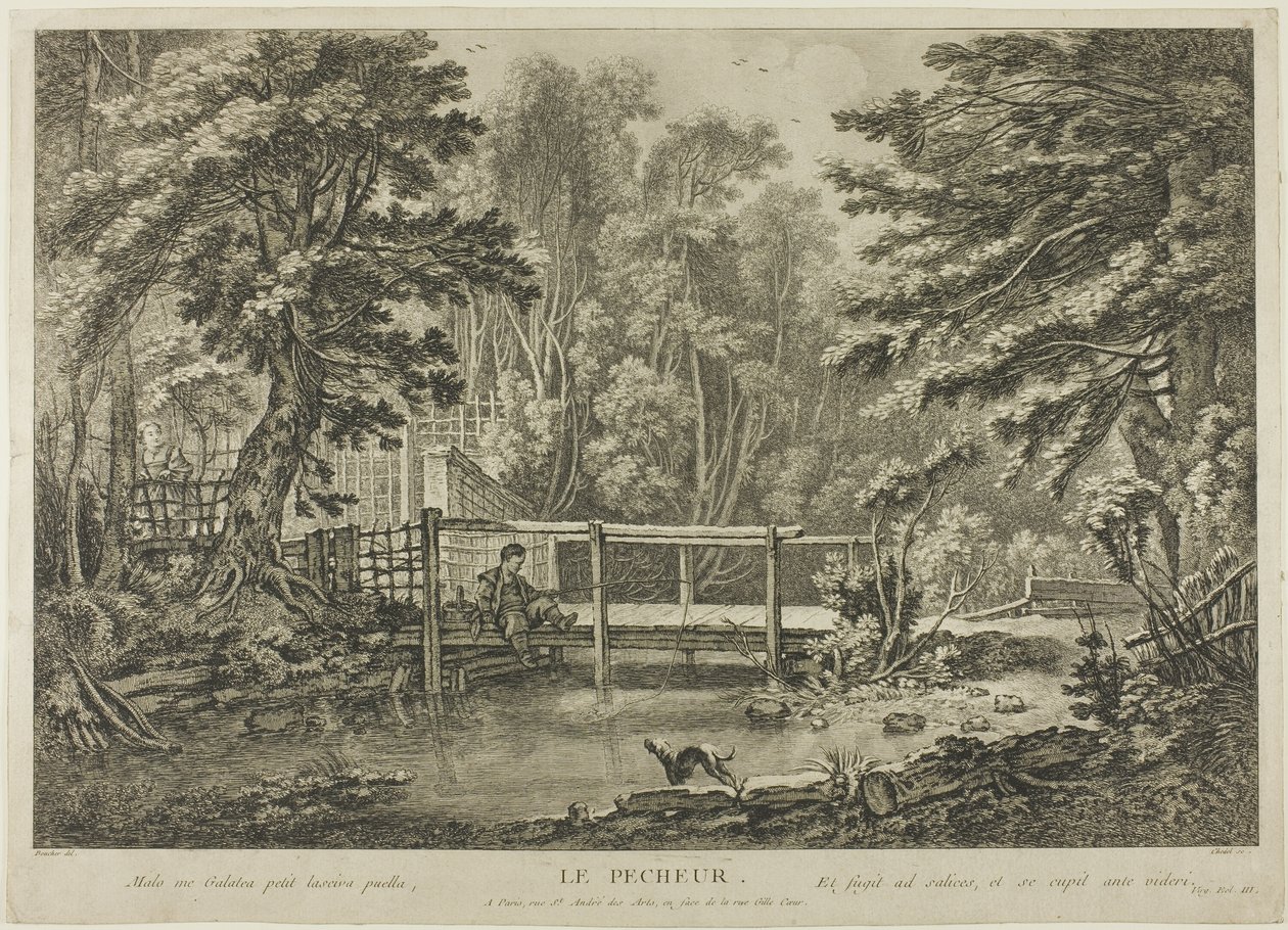 Il Pescatore da Pierre Quentin Chedel