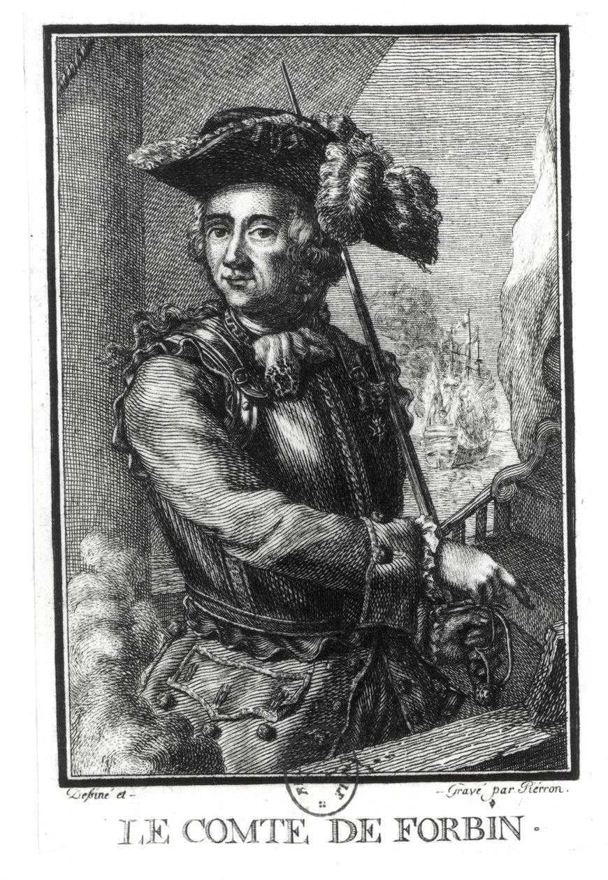 Conte Claude de Forbin (1656-1733) da Pierron