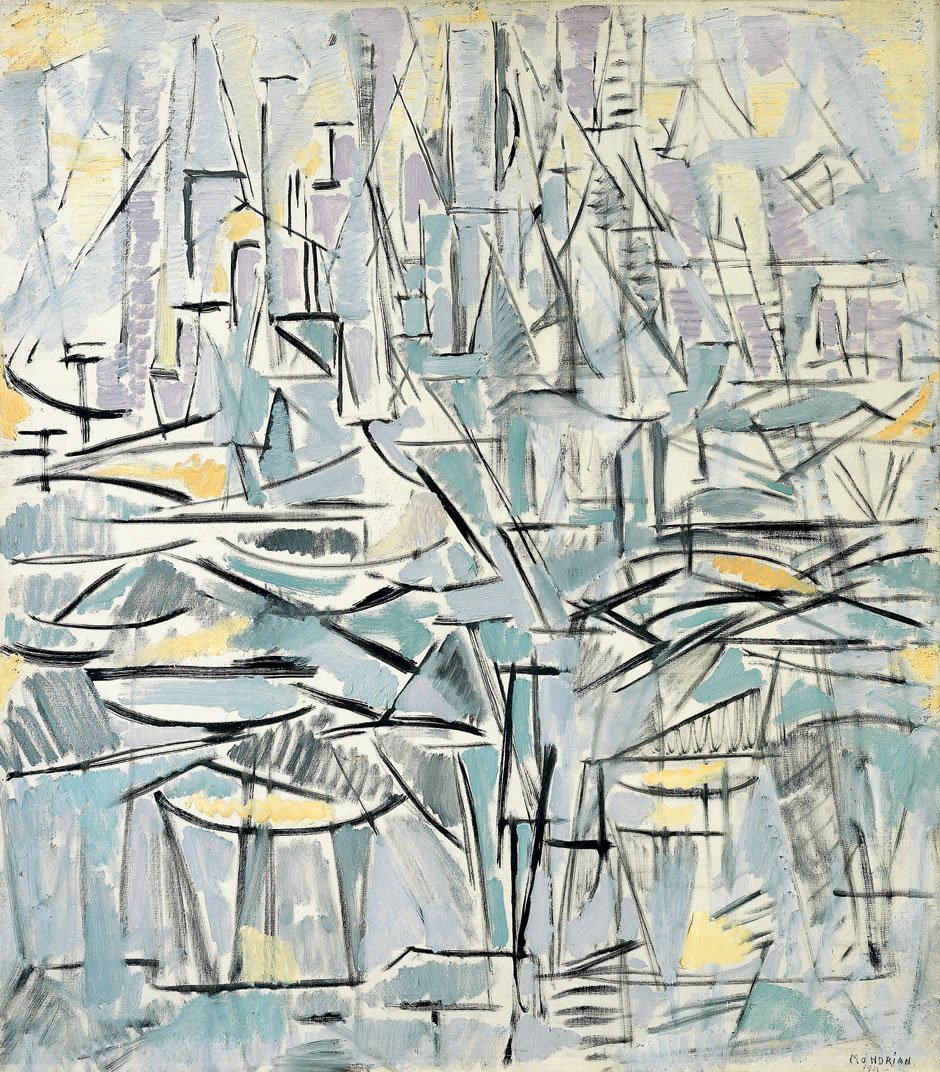 Composizione n. XVI da Piet Mondrian