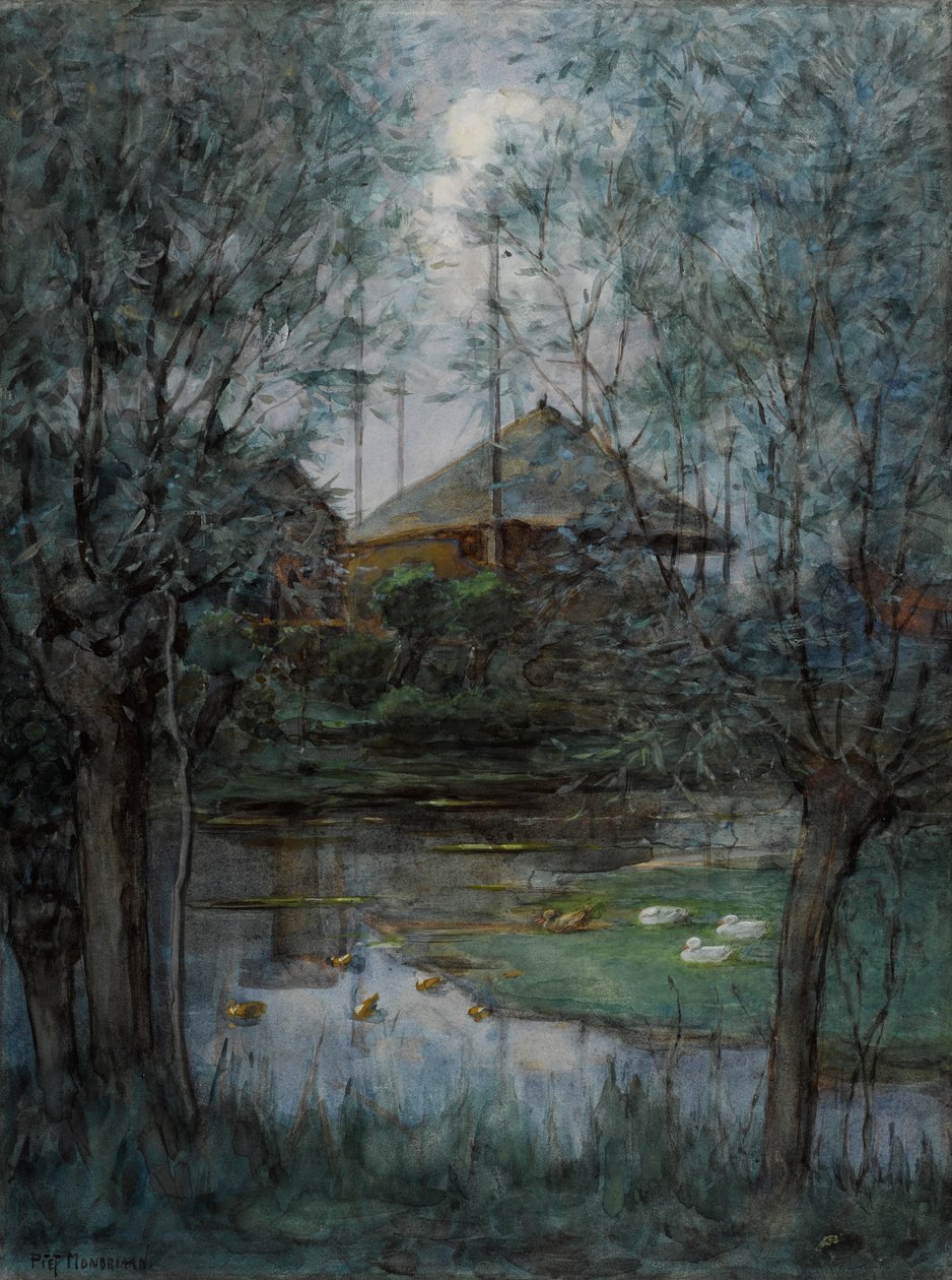Covone di fieno da Piet Mondrian