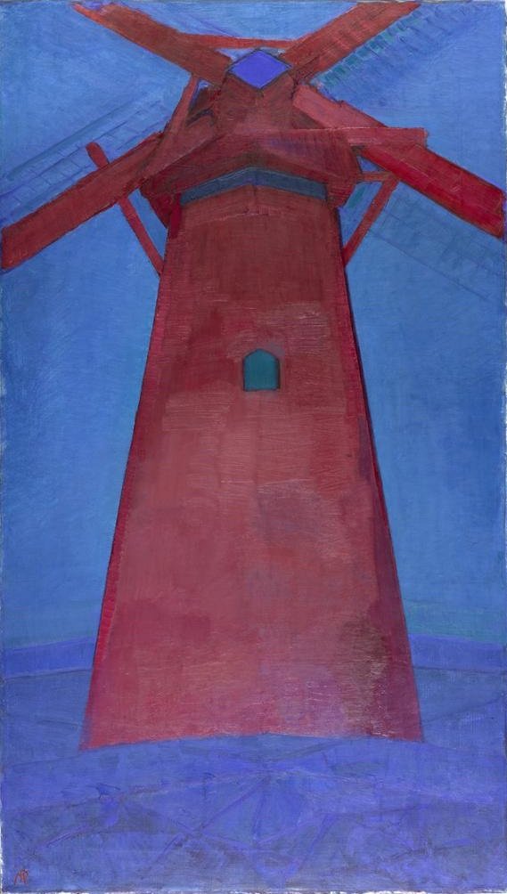 Mulino rosso di Mondriaan da Piet Mondrian