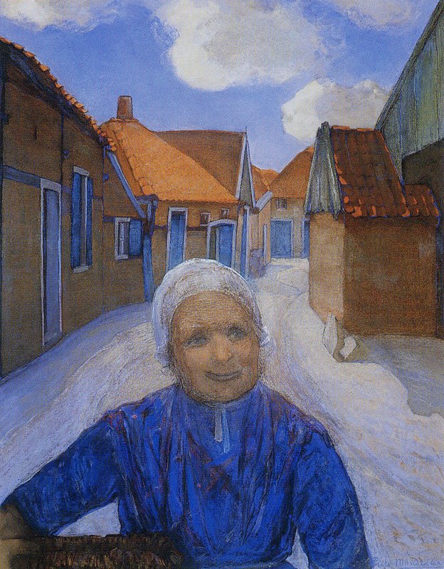 Sulla Lappenbrink a Winterswijk da Piet Mondrian