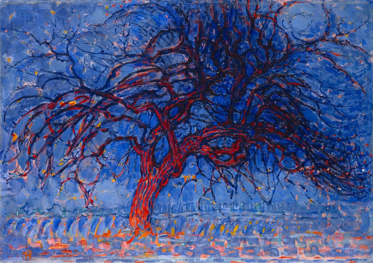 Albero rosso da Piet Mondrian