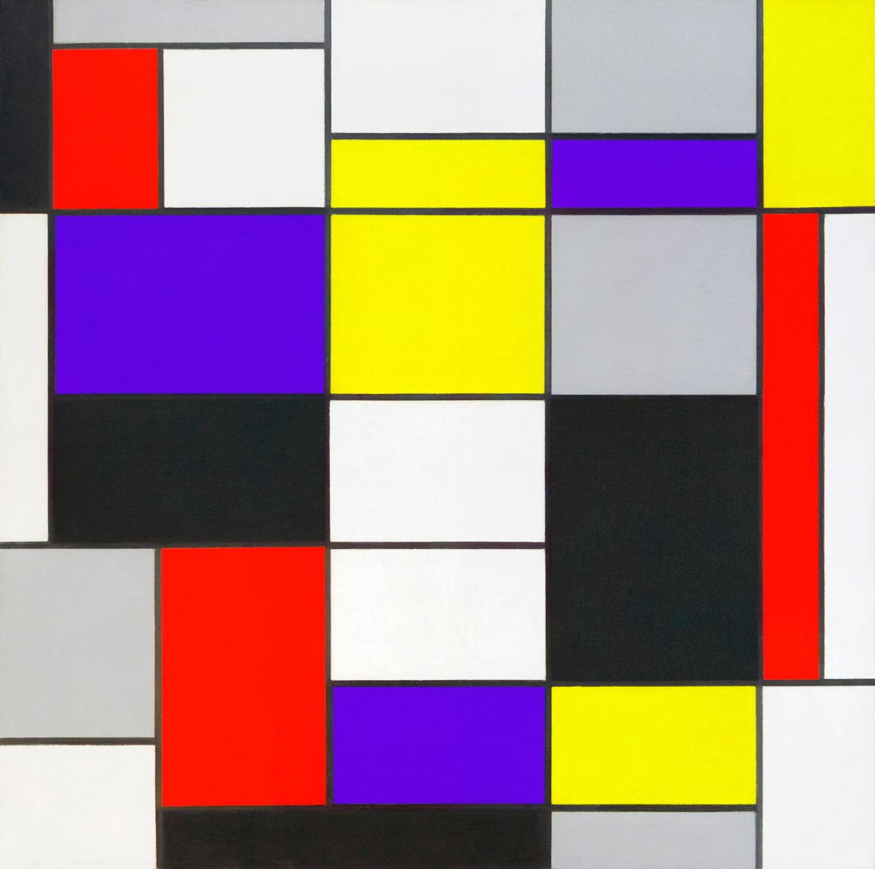 Composizione A da Piet Mondrian