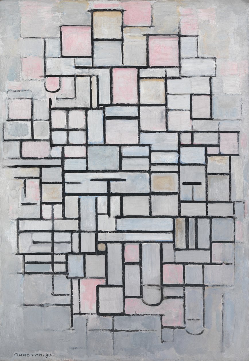 Composizione n. IV da Piet Mondrian