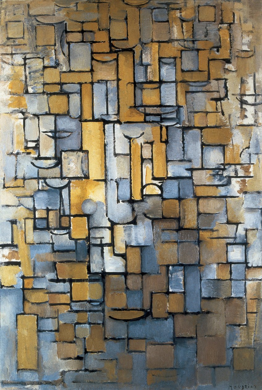 Composizione XIV (1913) da Piet Mondrian