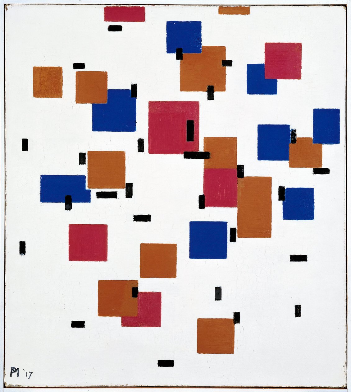 Composizione in colore A da Piet Mondrian