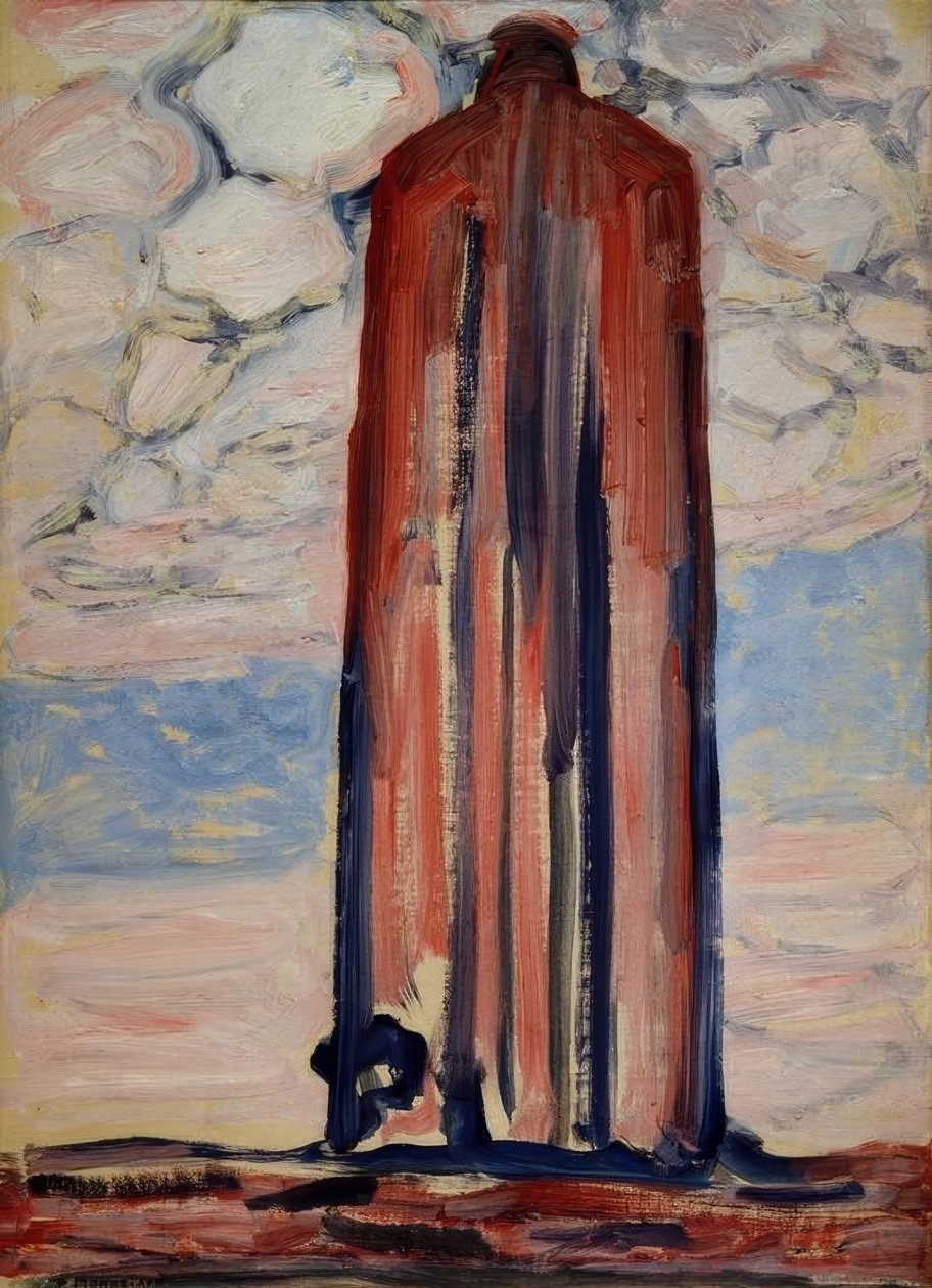Faro a Westkapelle da Piet Mondrian