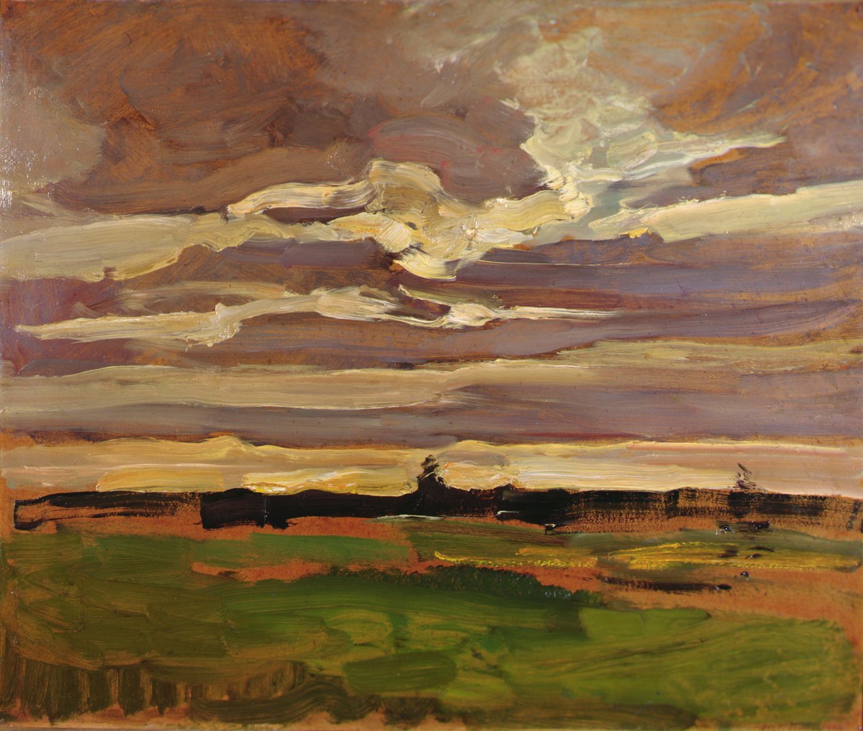 Paesaggio lunare da Piet Mondrian