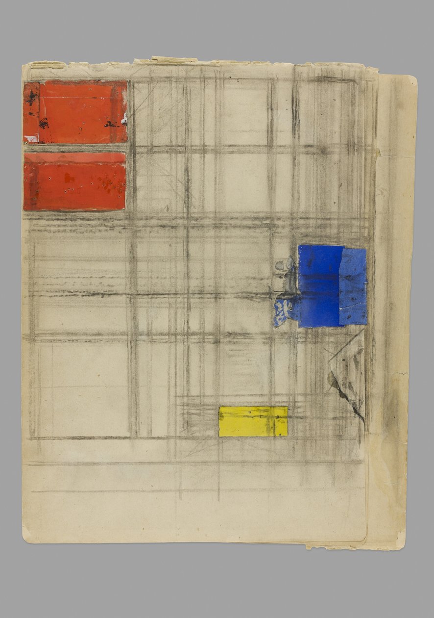 Studio per una composizione da Piet Mondrian