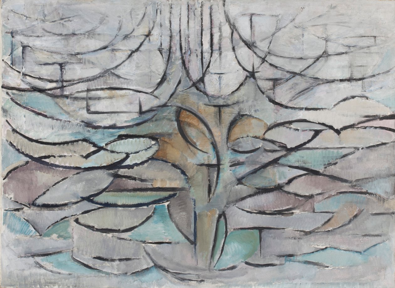 Il melo in fiore, 1912 da Piet Mondrian