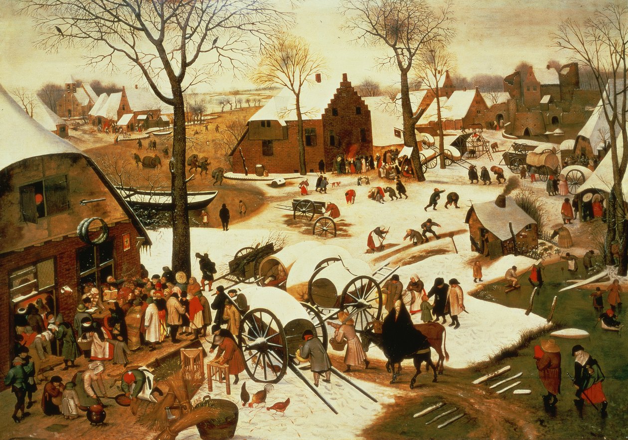 Censimento a Betlemme da Pieter Bruegel the Elder
