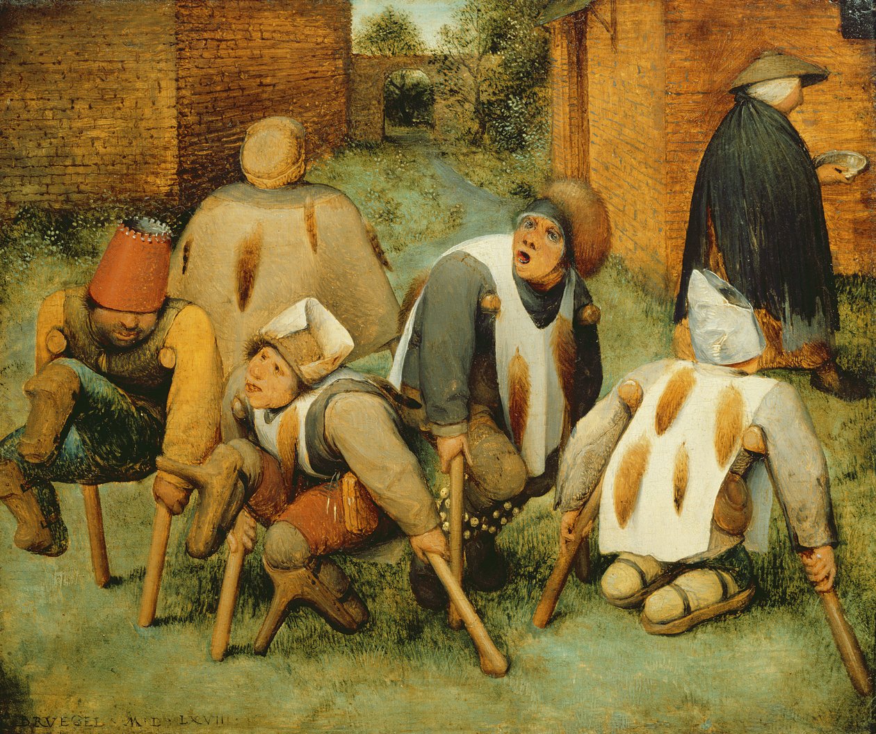 I mendicanti, 1568 da Pieter Bruegel the Elder