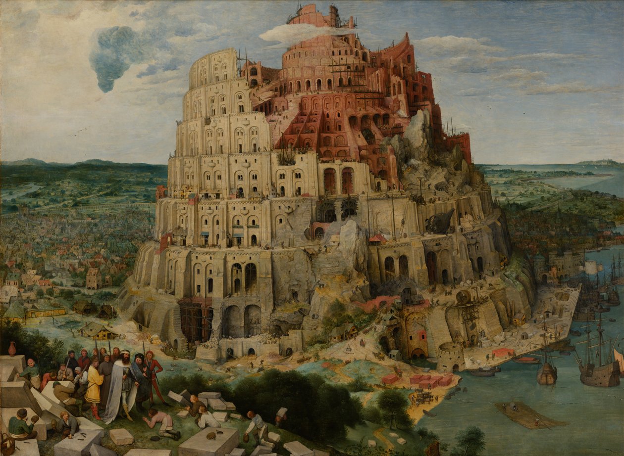 La Torre di Babele (Vienna) da Pieter Bruegel the Elder