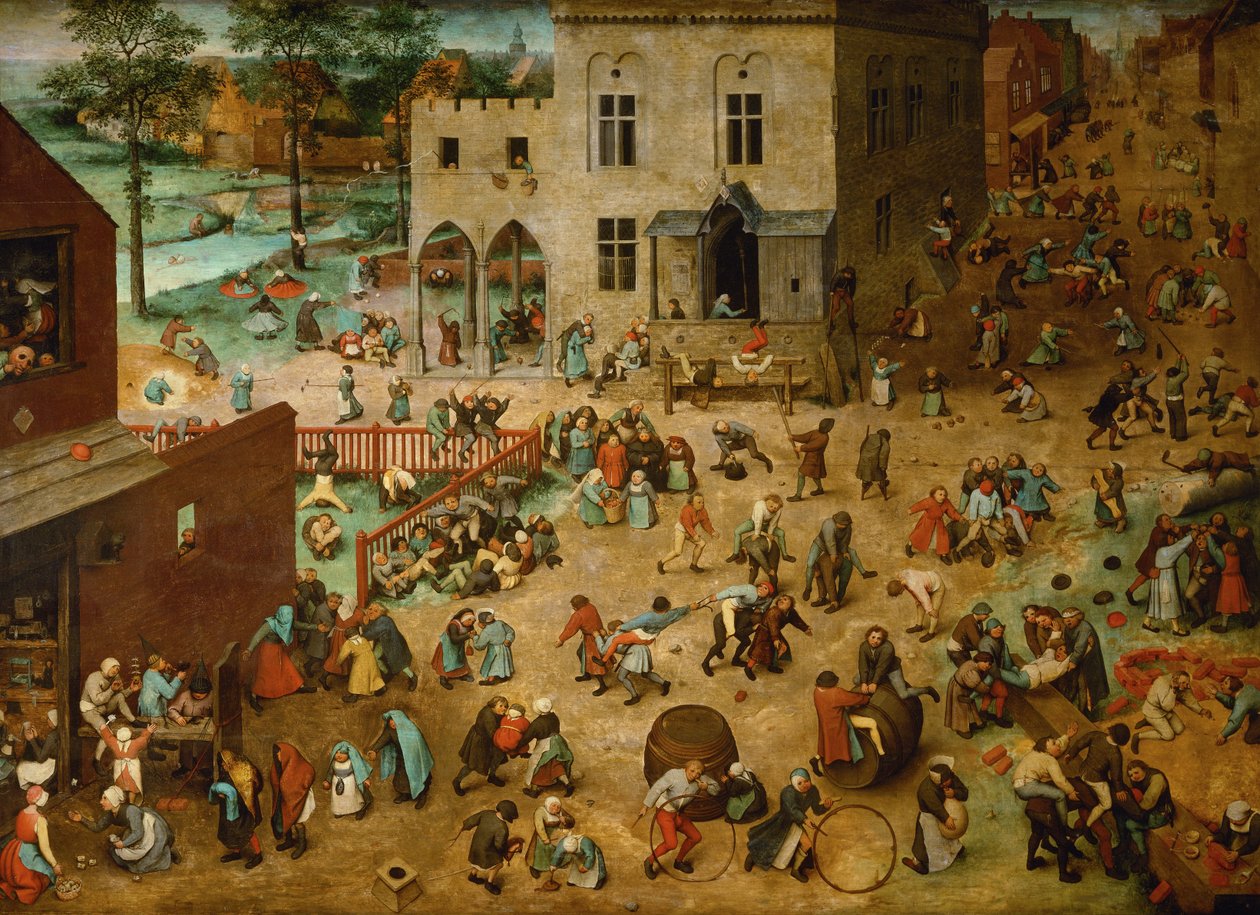 Giochi dei bambini da Pieter Bruegel the Elder