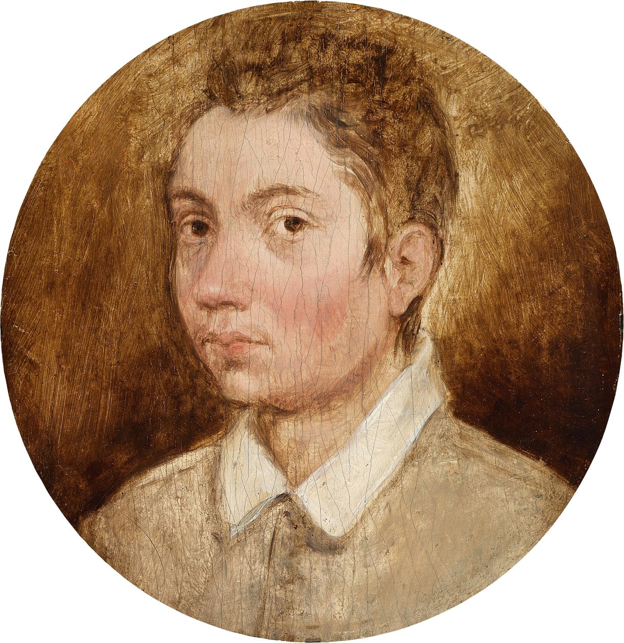 Busto di un giovane uomo da Pieter Brueghel the Younger