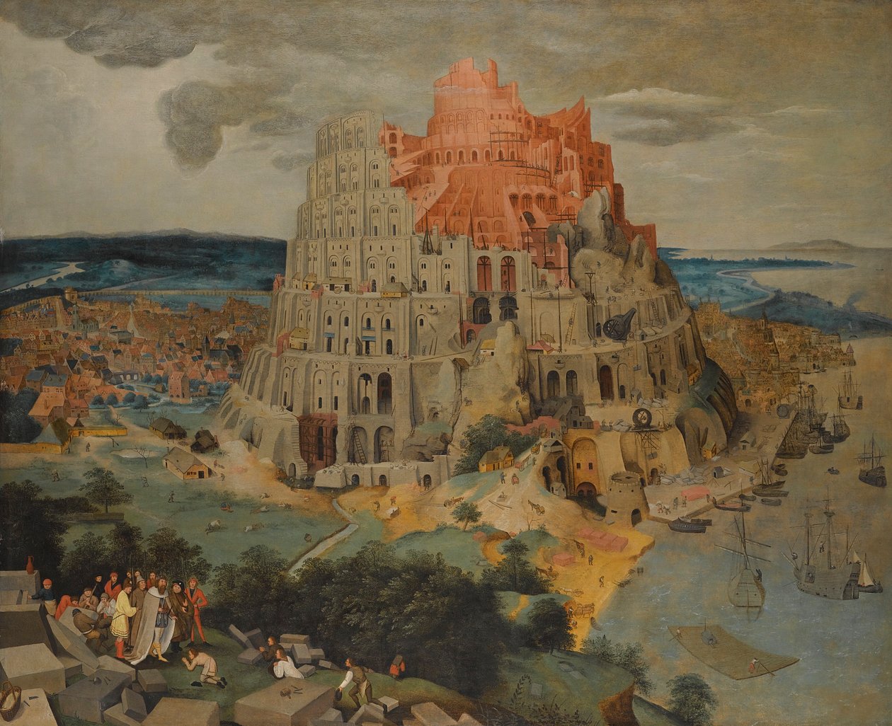 La Torre di Babele da Pieter Brueghel the Younger