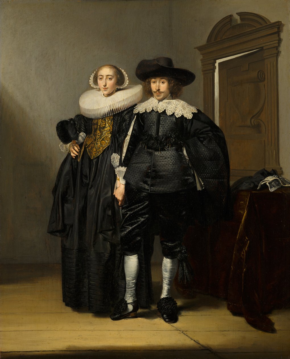 Ritratto di una coppia da Pieter Codde