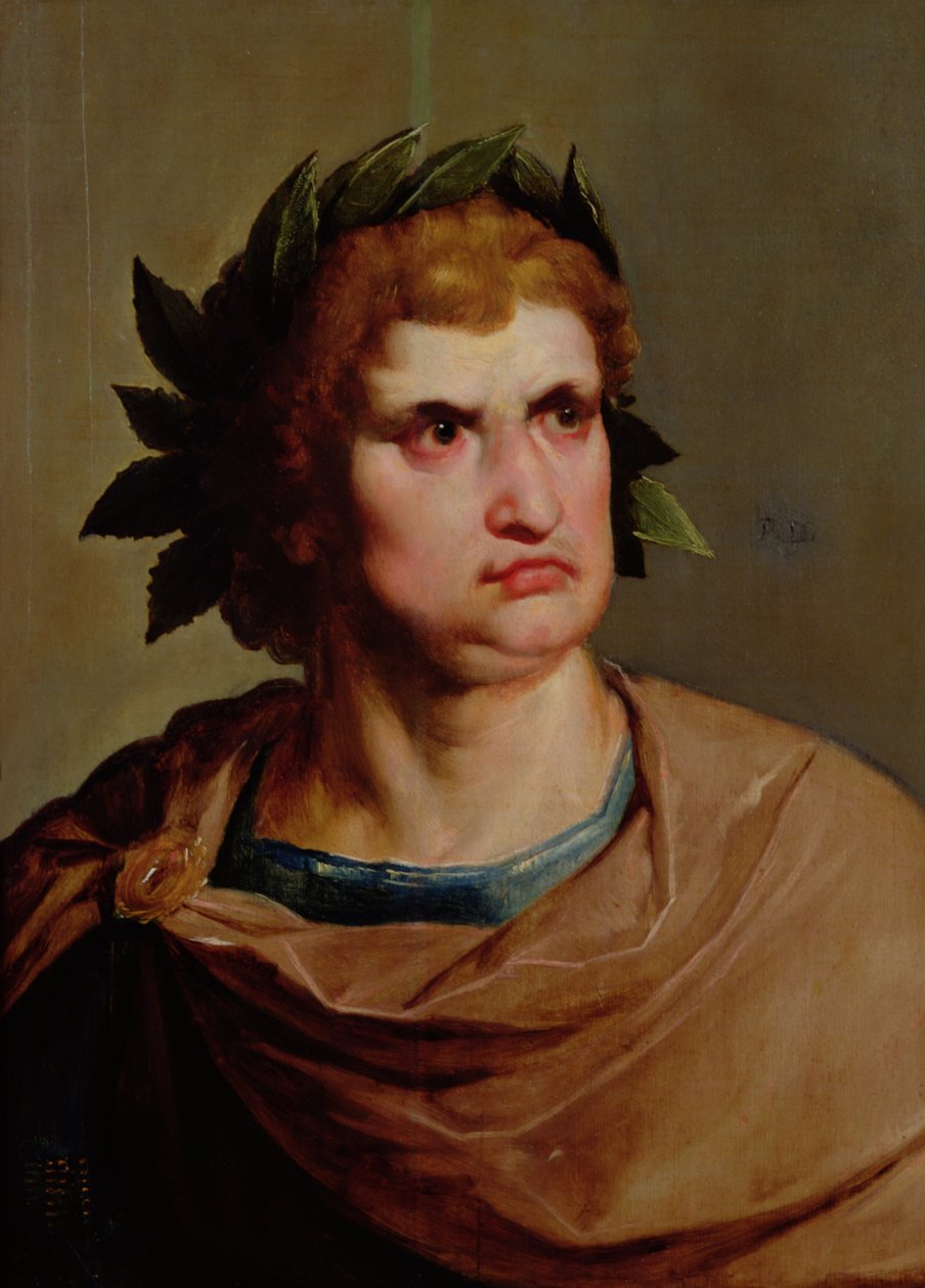 Imperatore romano, forse Nerone (37-68) c.1625-30 da Pieter Fransz de Grebber