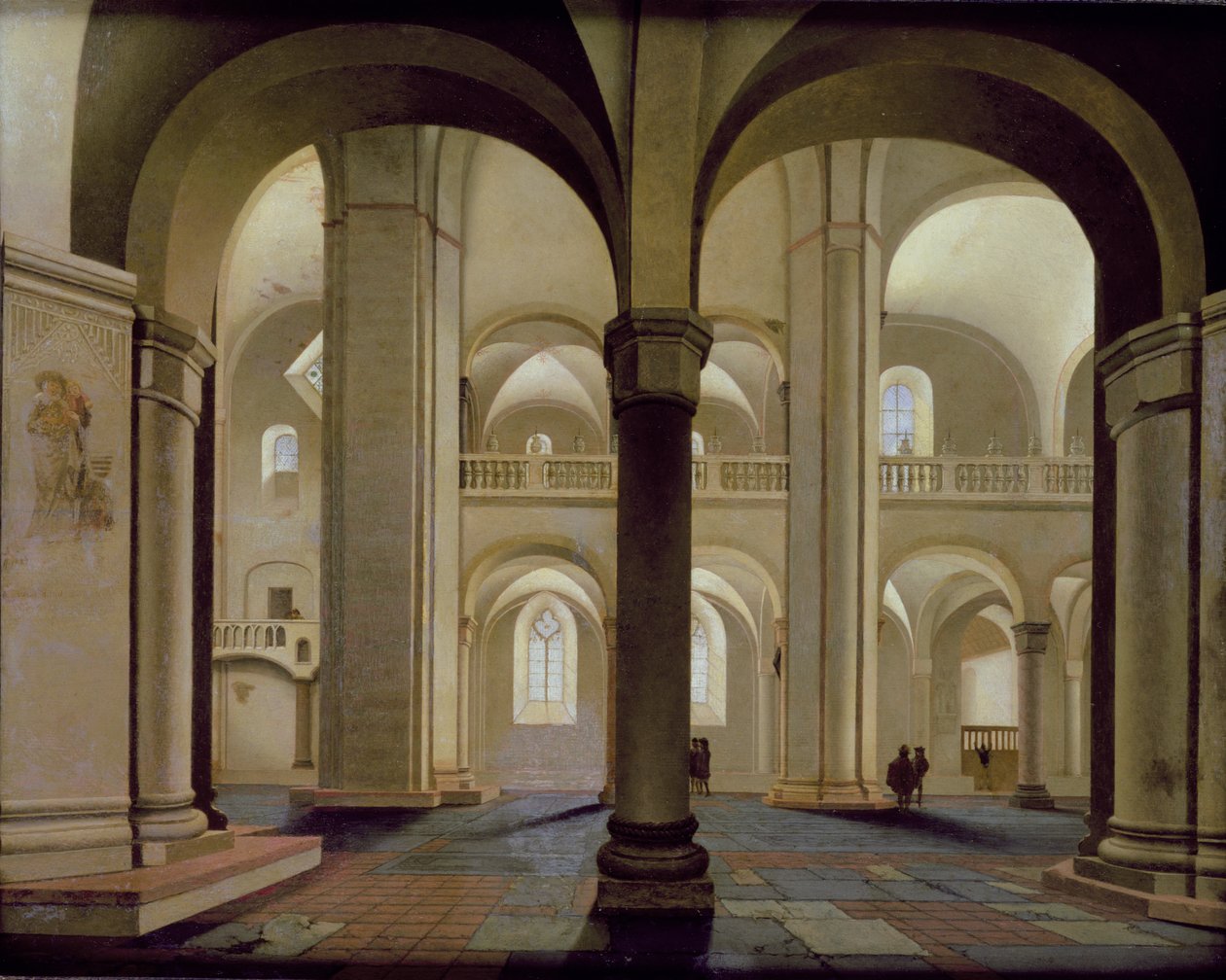 Interno della Chiesa di Santa Maria a Utrecht, 1637 da Pieter Janszoon Saenredam
