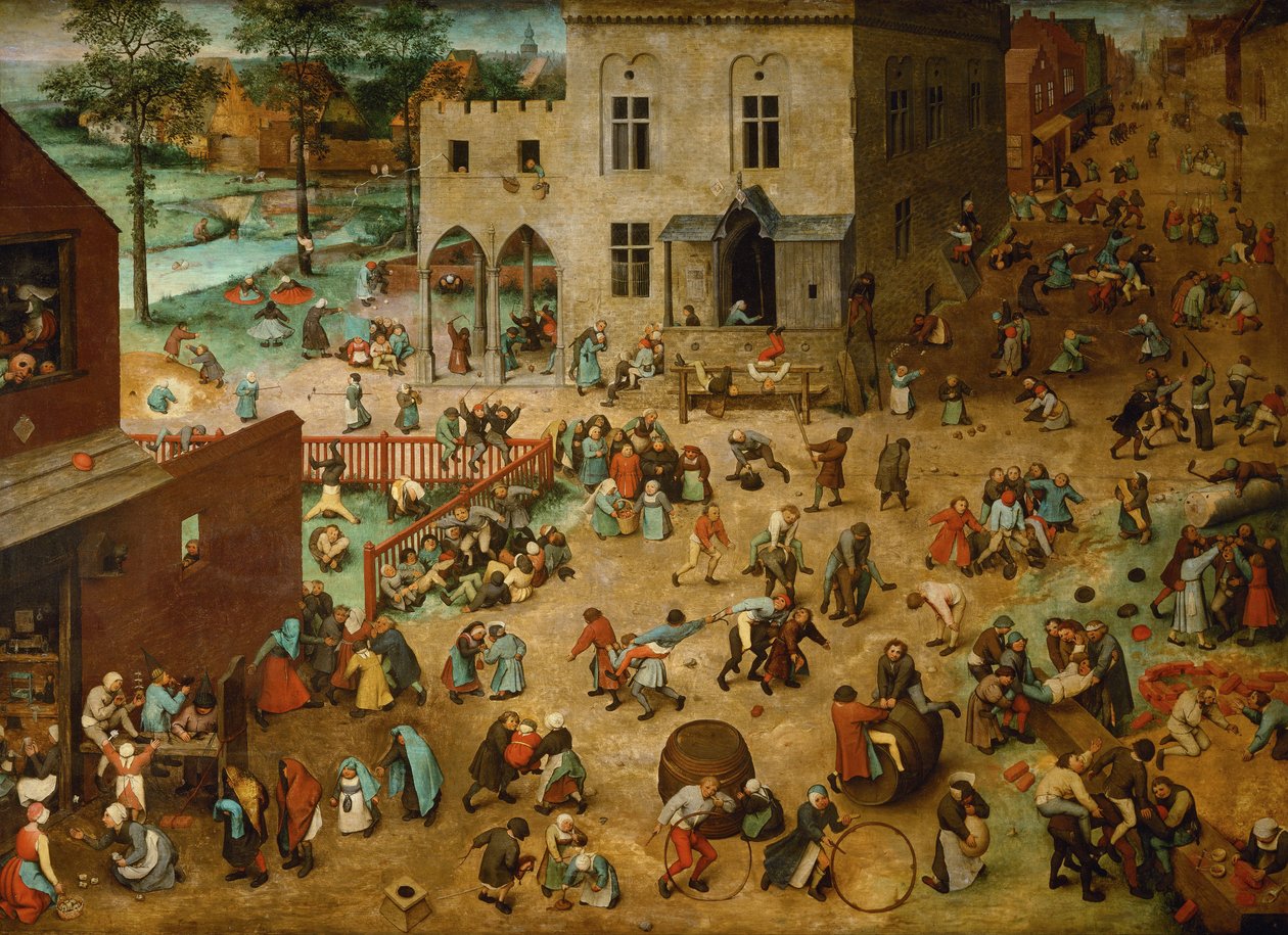 Giochi di bambini da Pieter Bruegel the Elder