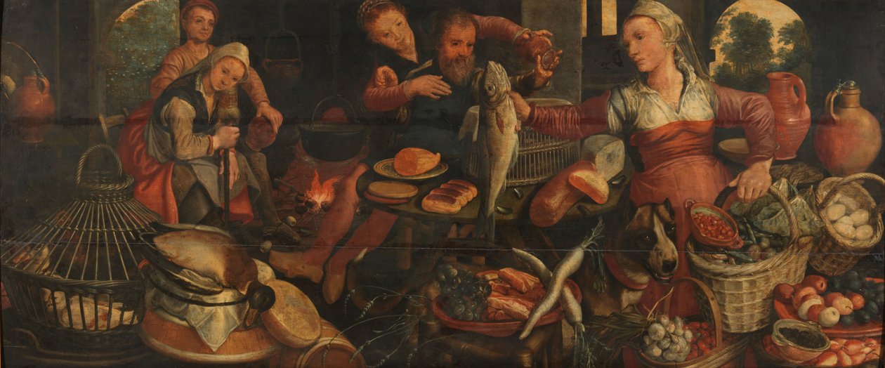 Scena di cucina da Pieter Aertsen