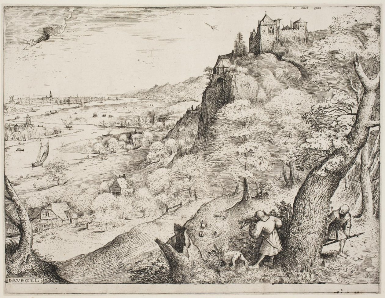 Caccia al coniglio da Pieter Bruegel d.Æ.