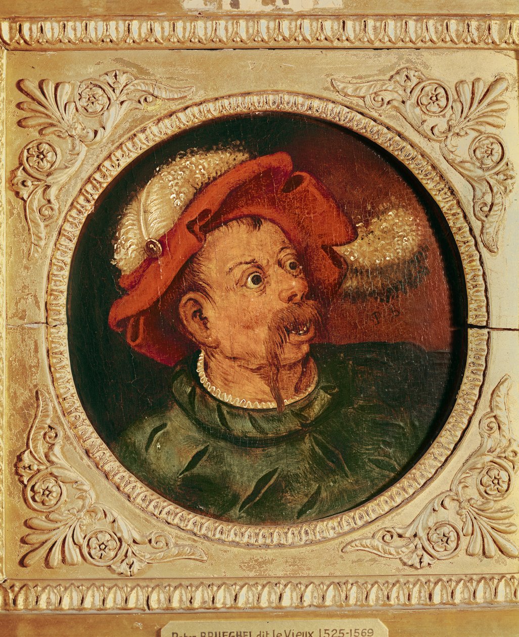 Testa di un lanzichenecco da Pieter Bruegel the Elder
