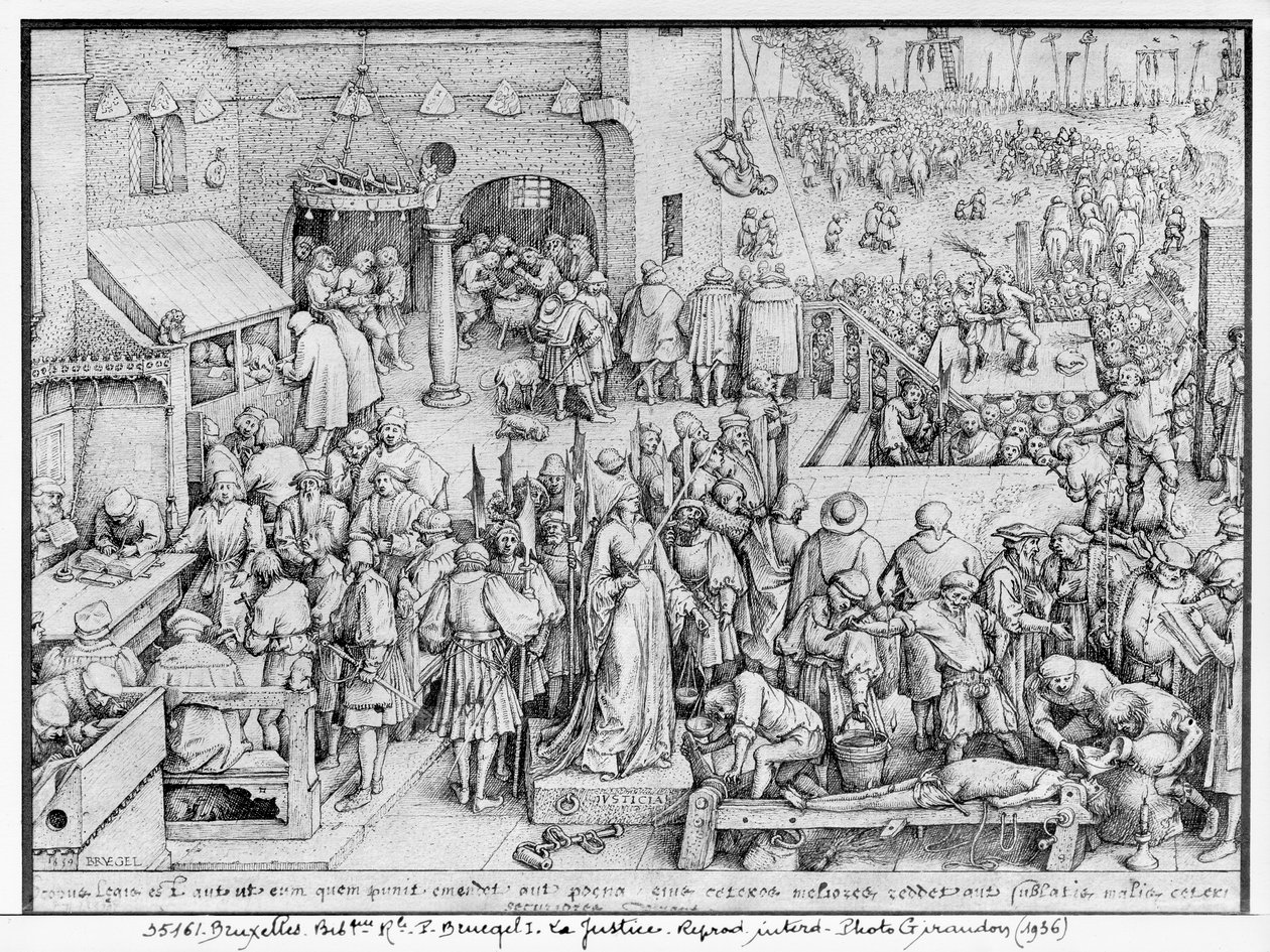 Giustizia, 1559 da Pieter Bruegel the Elder