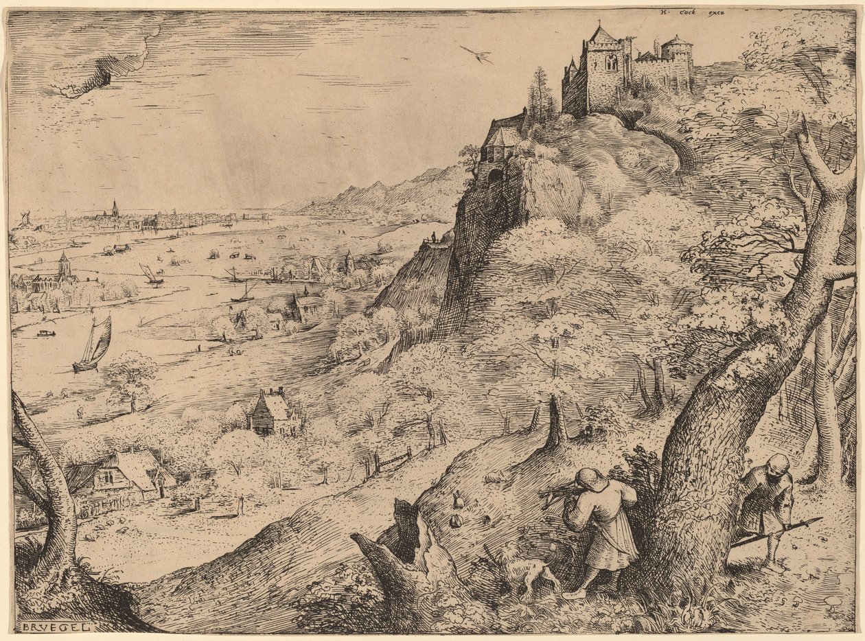 I Cacciatori di Conigli da Pieter Bruegel the Elder