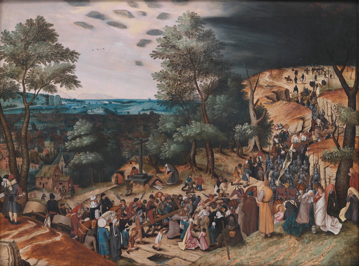 Cristo sulla via del Calvario da Pieter Brueghel d.Y.