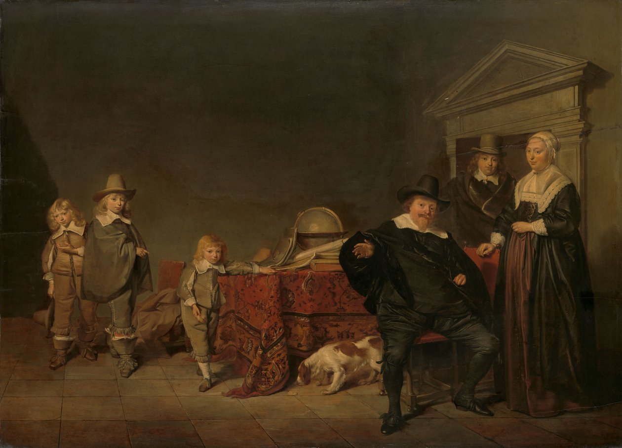 Gruppo familiare da Pieter Codde