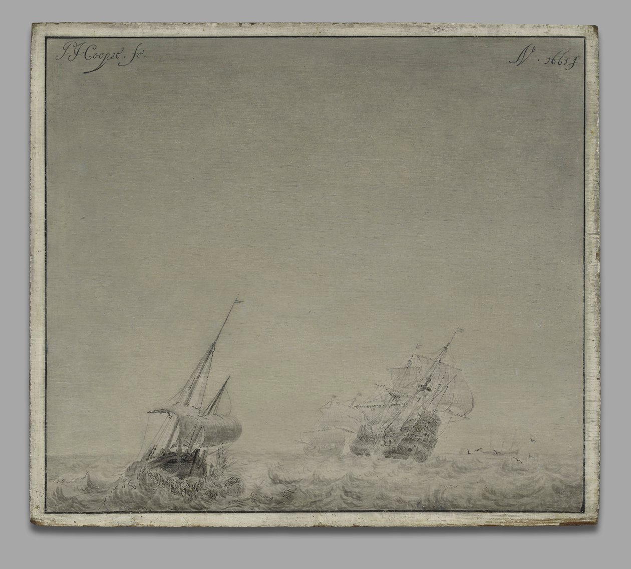 Mare in tempesta da Pieter Coopse