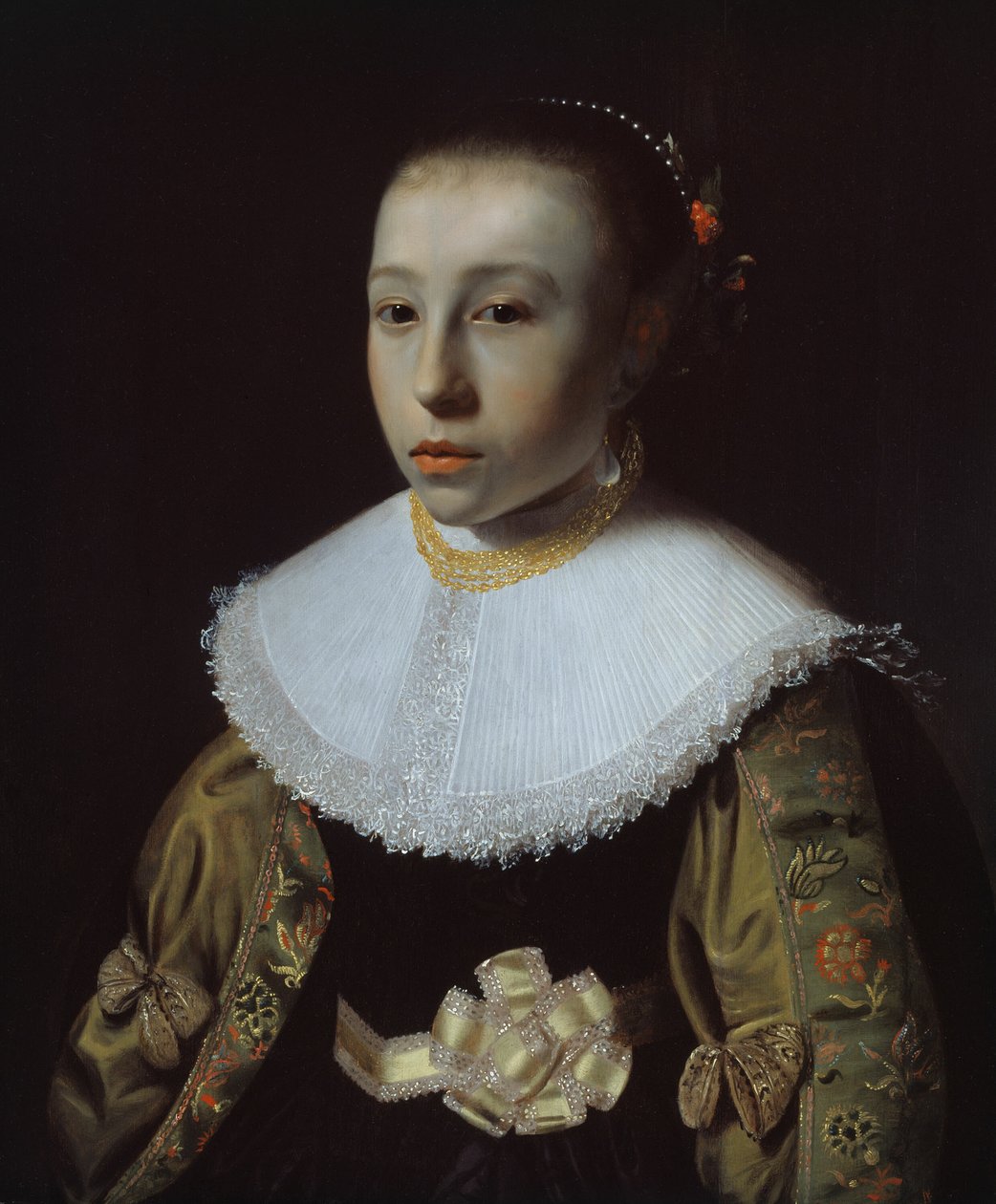 Ritratto di una giovane ragazza da Pieter Dubordieu