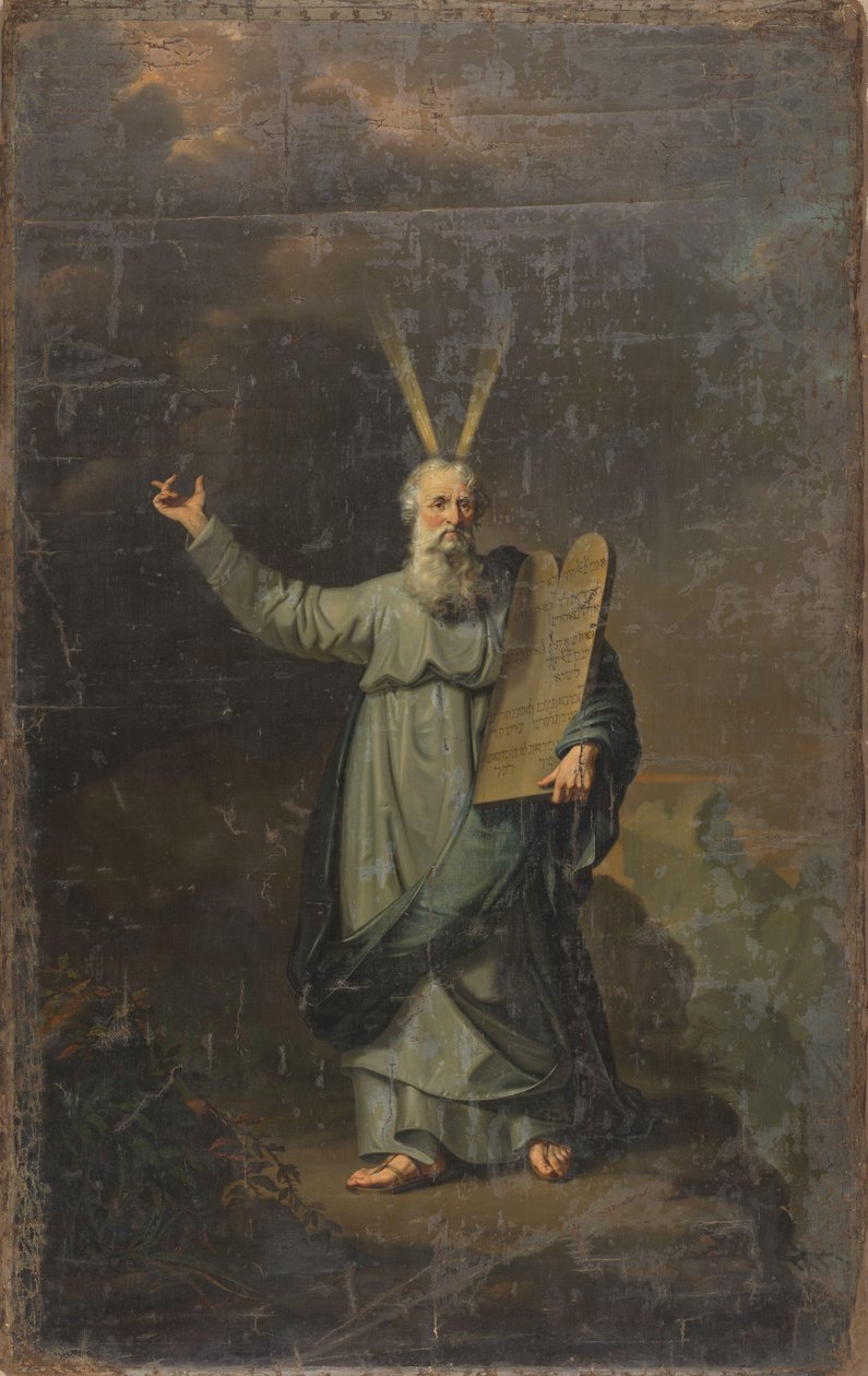 Mosè con le tavole della legge da Pieter Gaal