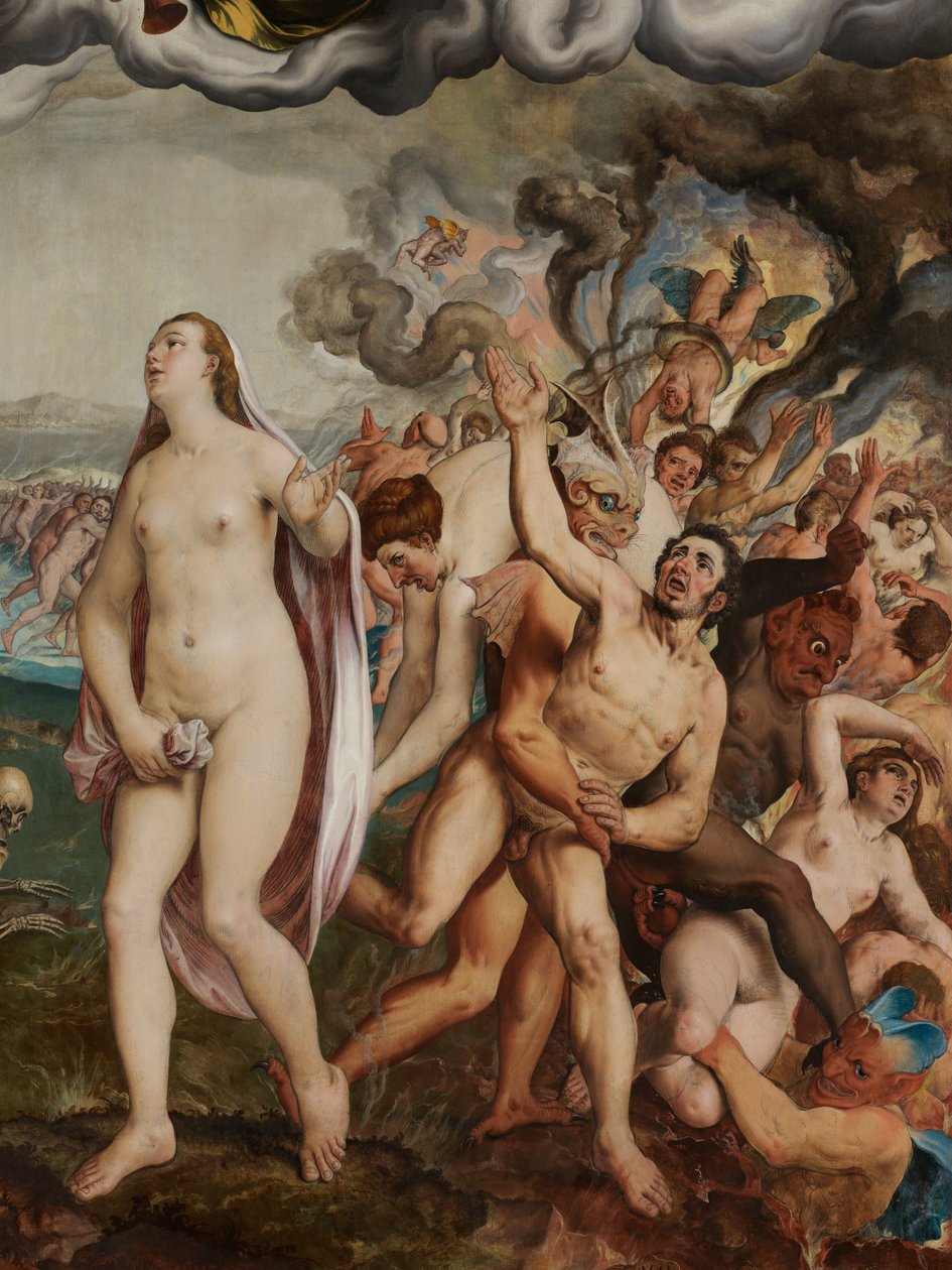 Il Giudizio Universale (dettaglio) da Pieter Jansz. Pourbus
