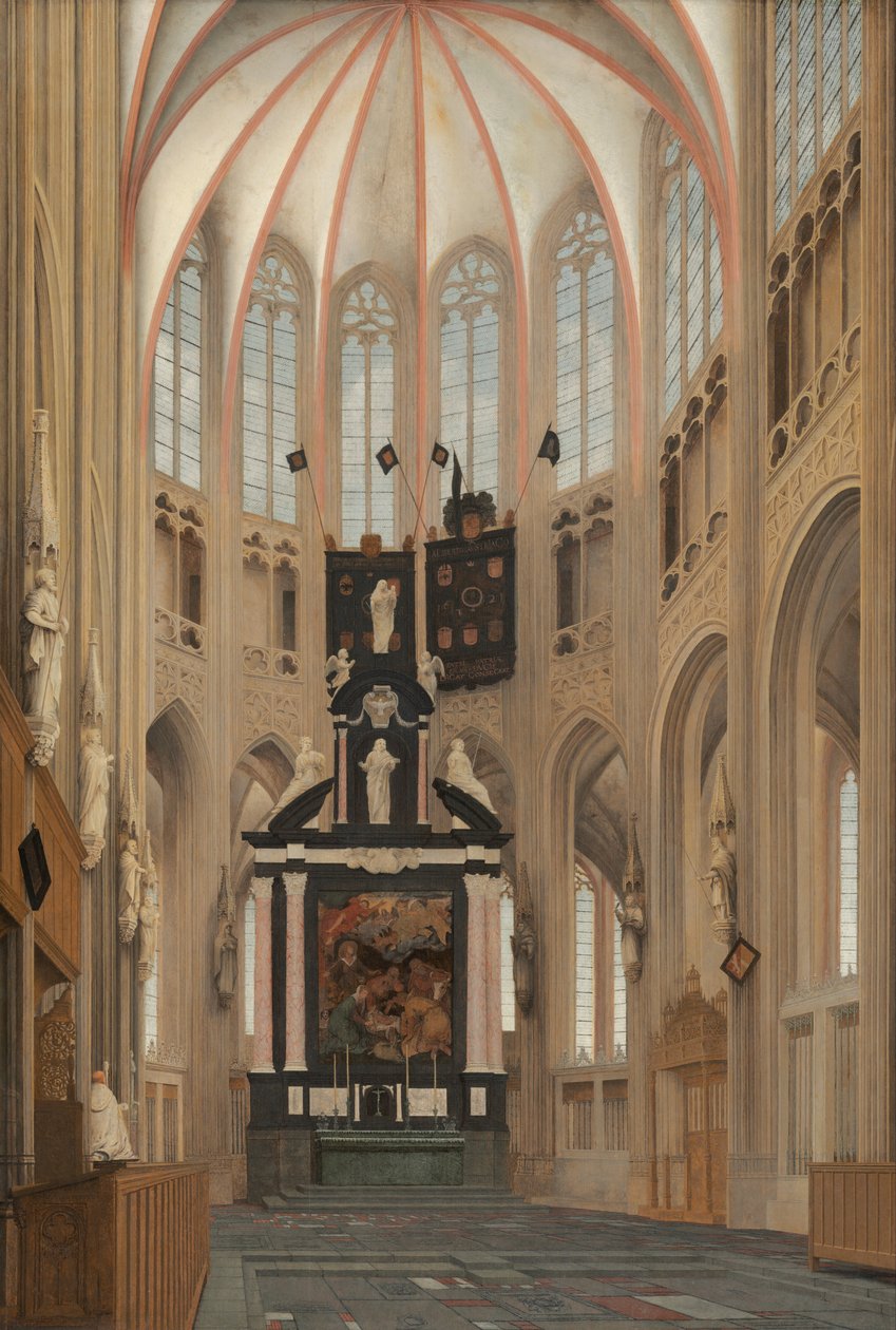 Cattedrale di San Giovanni da Pieter Jansz Saenredam