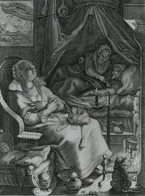 Nocte vacant curis animi da Pieter Jansz Saenredam