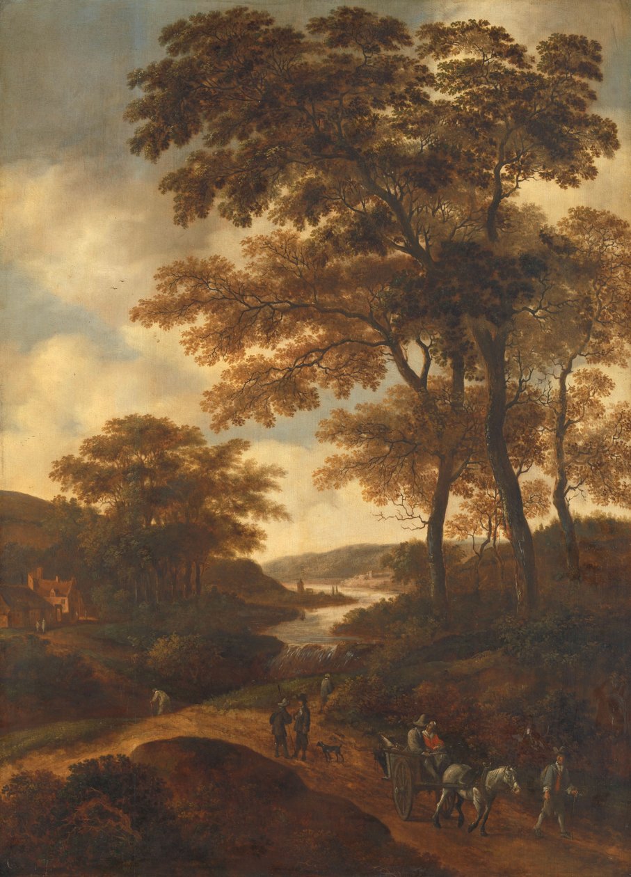 Paesaggio boscoso da Pieter Jansz. van Asch