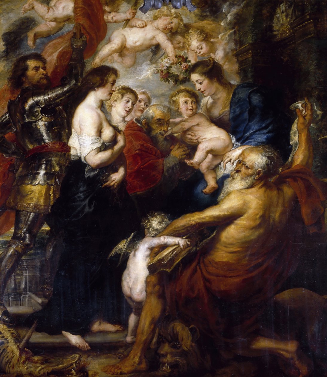 Nostra Signora con i Santi da Peter Paul Rubens
